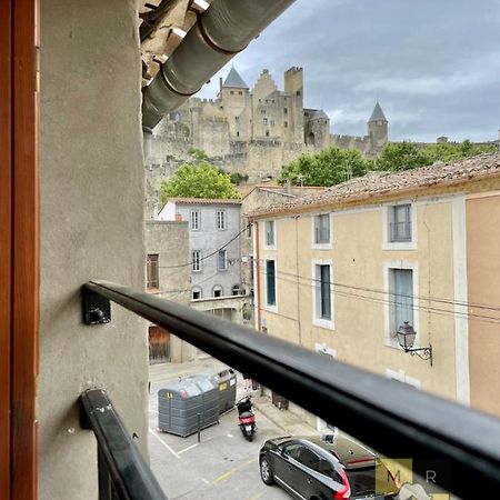 Le Donjon - Vue Cite Pied Cite Medievale Neuf Каркассон Экстерьер фото